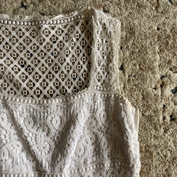 Laundry by Shelli Segal white lace mini dress - Picture 5 of 10